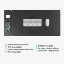 Laden Sie das Bild in den Galerie-Viewer, PowerMat Pro DUO Schreibtischunterlage mit kabelloser Ladefunktion und individuellem Design