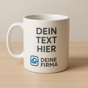 Tasse klassisch mit eigenem Motiv
